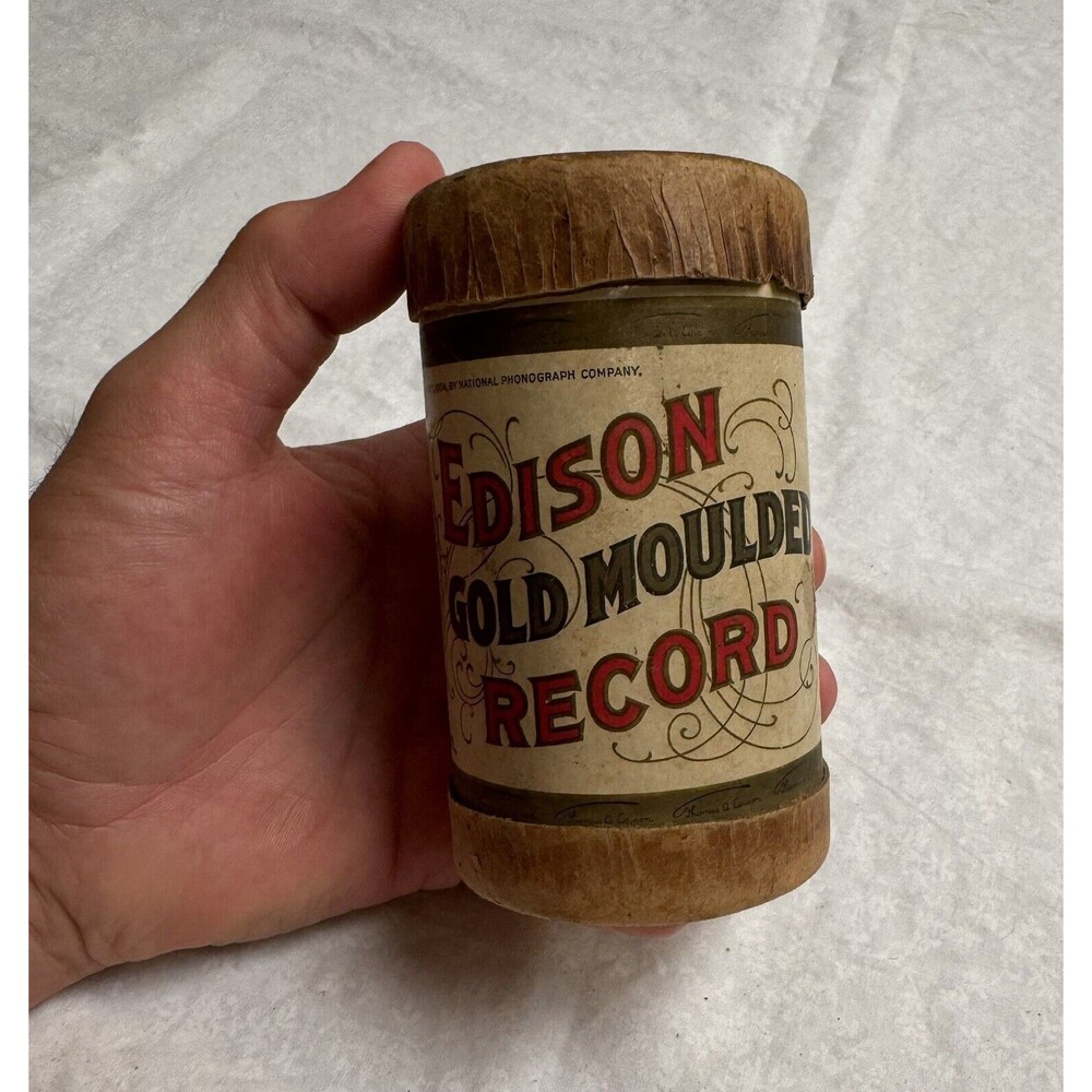 Edison Blue Amberol Record #3895 "My Desert Love" Lewis James 1920 w/ case & lid